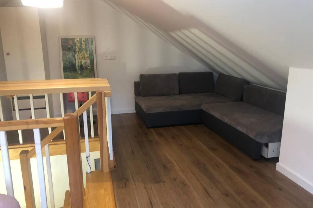 Dwupoziomowy Apartament Nad Jeziorem W Lesie Lägenhet Augustów Exteriör bild