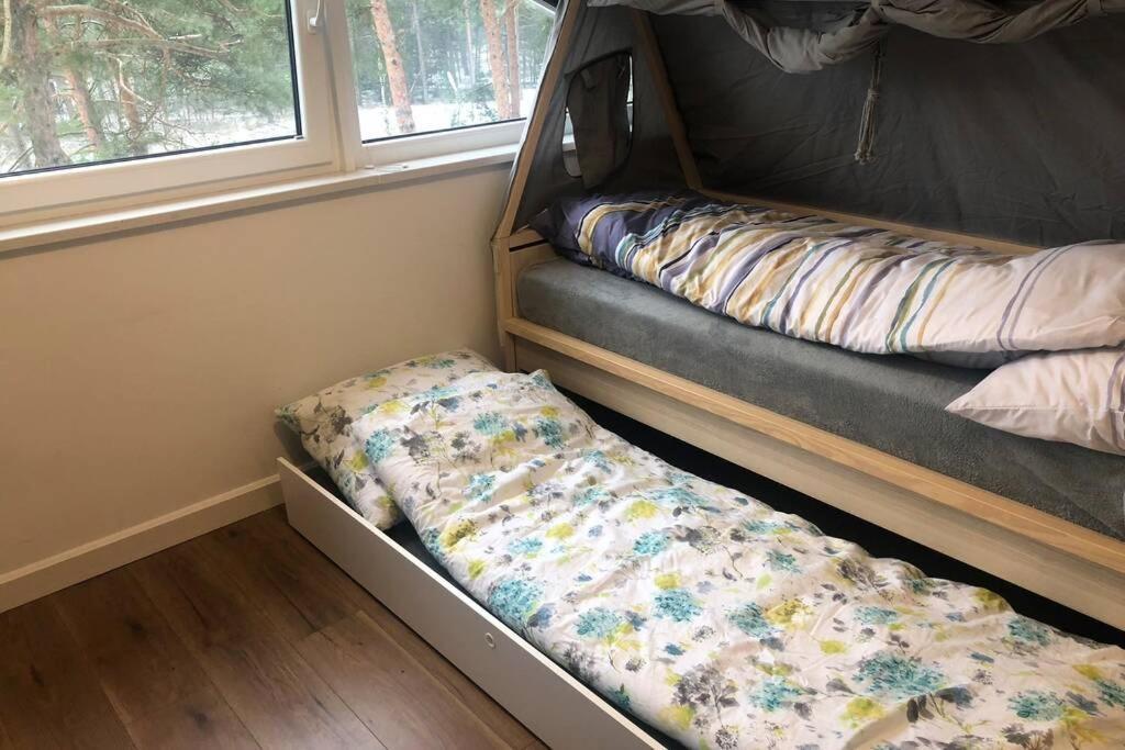 Dwupoziomowy Apartament Nad Jeziorem W Lesie Lägenhet Augustów Exteriör bild