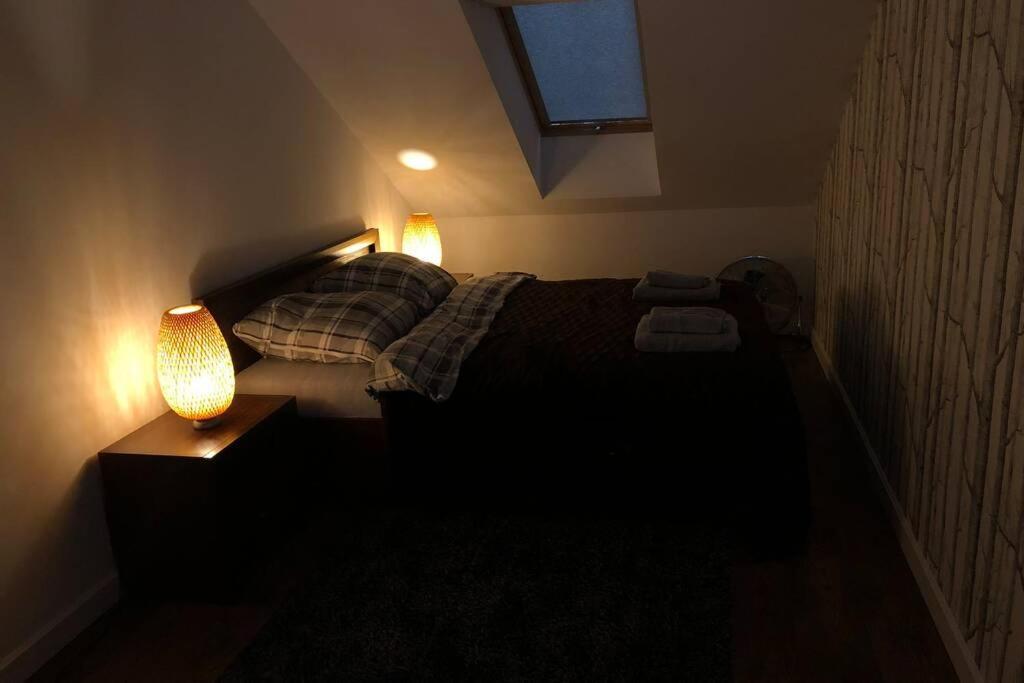 Dwupoziomowy Apartament Nad Jeziorem W Lesie Lägenhet Augustów Exteriör bild