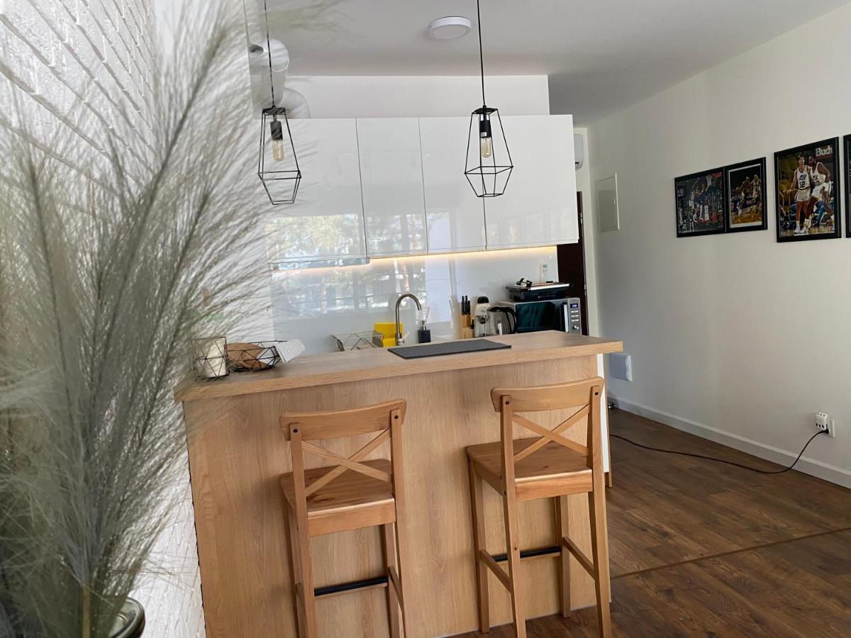Dwupoziomowy Apartament Nad Jeziorem W Lesie Lägenhet Augustów Exteriör bild